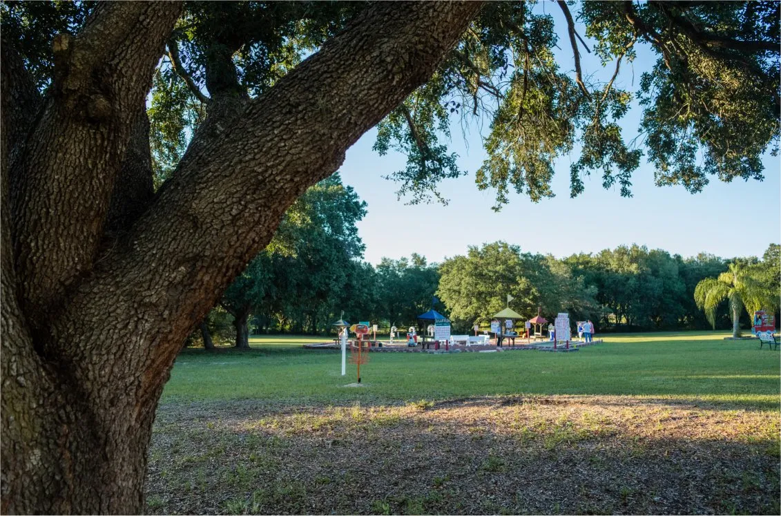 Playground at The Sweet Escape rental - House with huge backyard