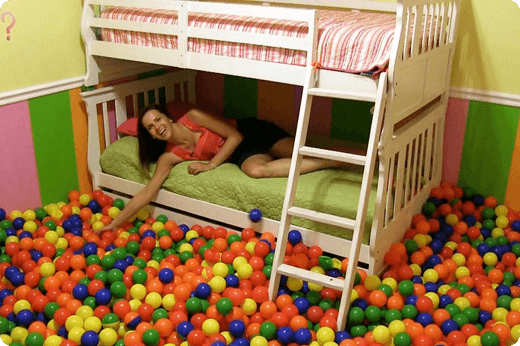 ballpit room in house